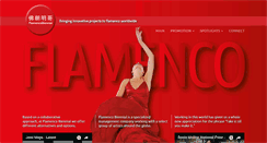 Desktop Screenshot of flamencobiennial.com